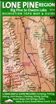 Lone Pine Region Map and Guide. Some of the best views of the entire 